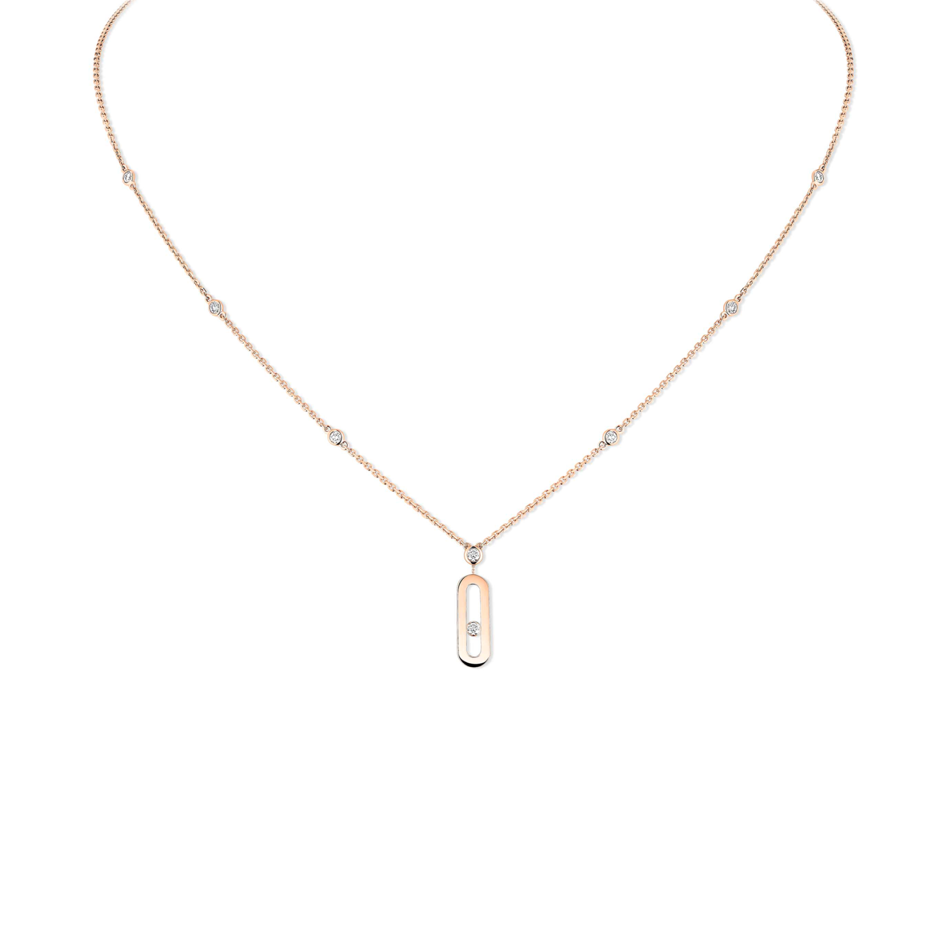 Mes1kaa move uno long necklace 10111